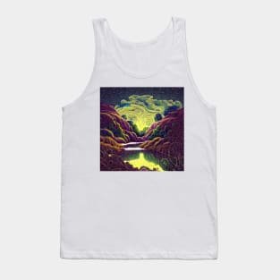 River of Reflection swirling Tank Top